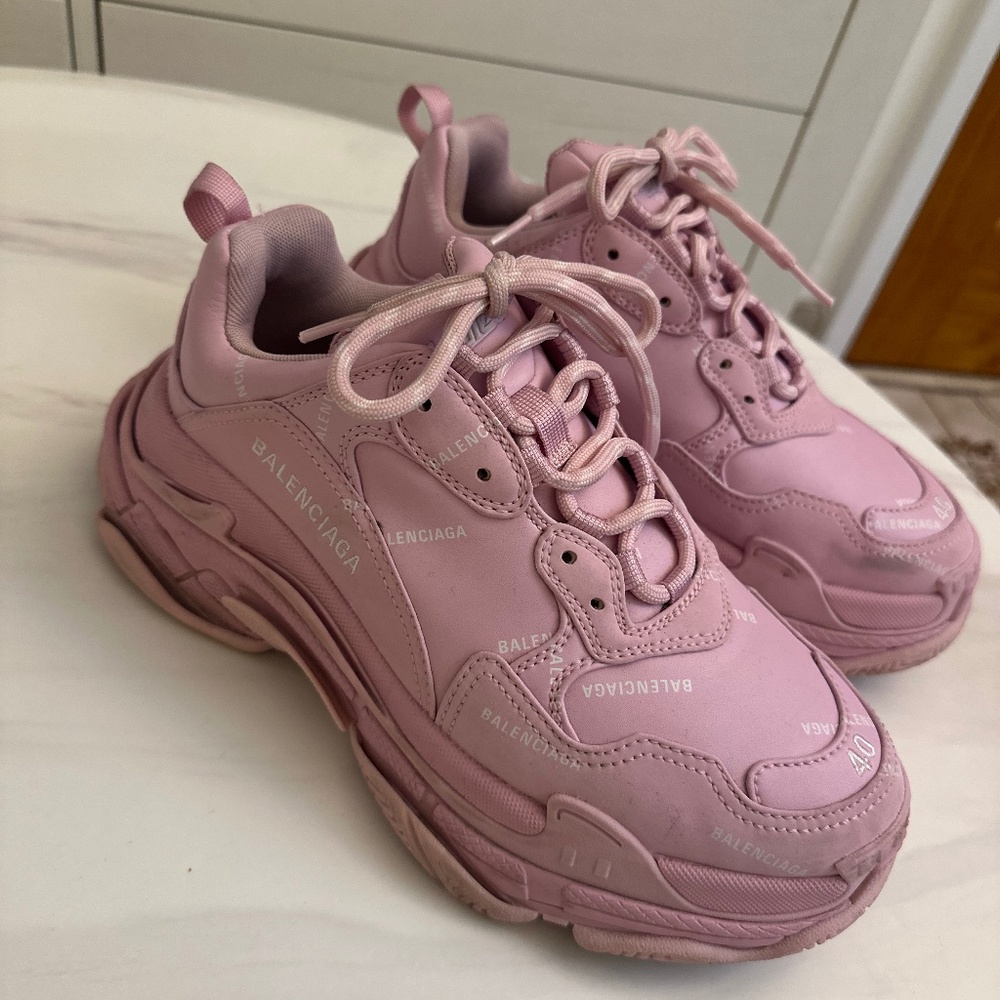 Balenciaga pink sneakers